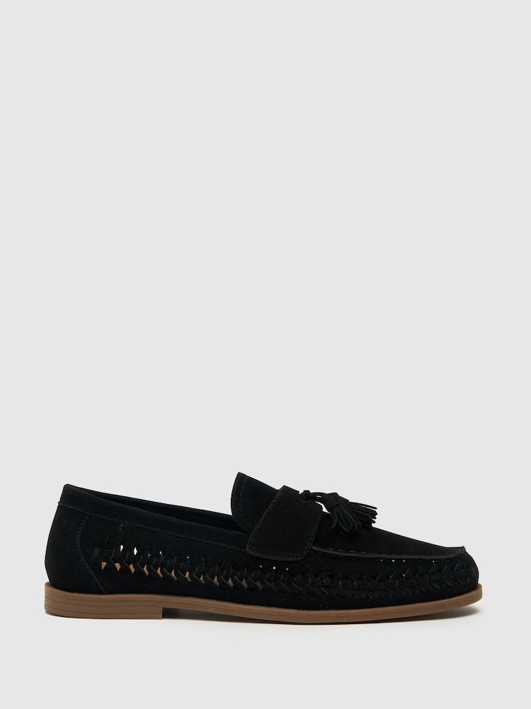 Schuh Reign Woven Loafers - Image 1 of 4