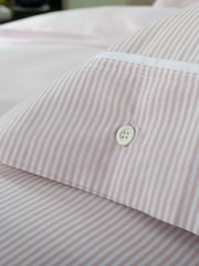 The Lyndon Company Rose/White Southport Duvet Cover and Pillowcase Set - Image 2 of 7
