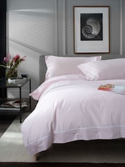 The Lyndon Company Rose/White Southport Duvet Cover and Pillowcase Set - Image 4 of 7