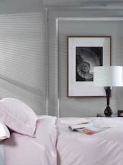 The Lyndon Company Rose/White Southport Duvet Cover and Pillowcase Set - Image 6 of 7