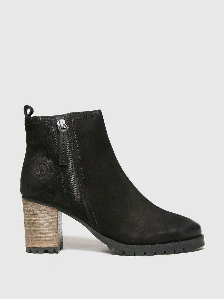 Red Or Dead Black Ramp Nubuck Leather Boots - Image 1 of 4