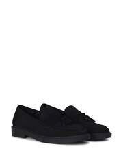 Linzi Black Nubuck Rosalie Nubuck Penny Loafers - Image 3 of 4