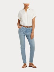 Lauren Ralph Lauren High-Rise Skinny Ankle Jeans - Image 6 of 10