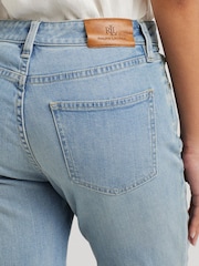 Lauren Ralph Lauren High-Rise Skinny Ankle Jeans - Image 9 of 10