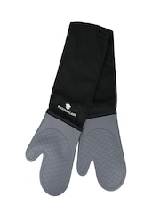 Masterclass Grey Waterproof Silicone Double Oven Gloves - Image 3 of 3