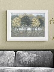 Artko Grained White Before Light Fades by Diane Demirci Framed Art - Image 1 of 3