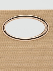 Mango Cream Woven Clutch Bag - Image 3 of 4