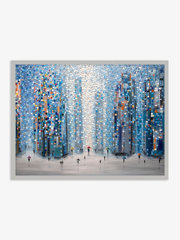 Artko Grey Metropolitan Dreams by Ekaterina Ermilkina Framed Art - Image 2 of 3