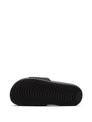Negro/dorado - Nike Kawa Junior/Youth Sliders - Imagen 5 de 6