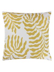 furn. Yellow Tocorico Botanical Outdoor Cushion - Image 2 of 5