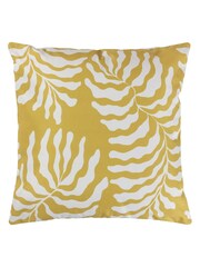 furn. Yellow Tocorico Botanical Outdoor Cushion - Image 3 of 5