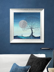 Artko Silver Hope Moon I by Catherine J Stephenson Framed Art - Image 1 of 3