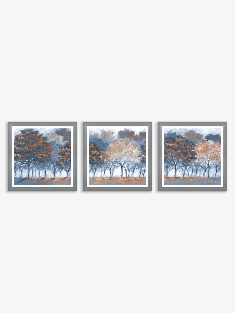 Artko Grey Autumn Light Set of 3 by Diane Demirci Framed Art - Image 2 of 3