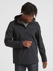 Tog 24 Black Chrome Feizor Softshell Hooded and Waterproof Jacket - Image 1 of 5