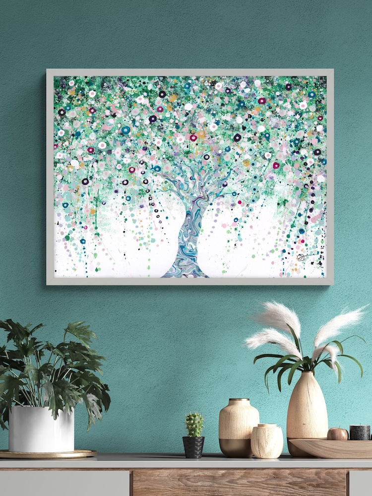 Artko Grey Wishing Willow by Sara Otter Framed Art - Image 1 of 3