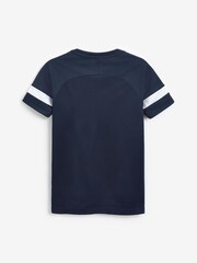 Nike Navy Dri-FIT Academy T-Shirt - Image 2 of 5