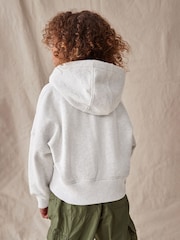 Grey Zip Through Hoodie (3-16yrs) - Image 3 of 6