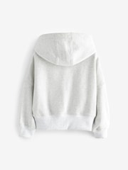 Grey Zip Through Hoodie (3-16yrs) - Image 5 of 6