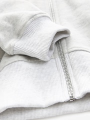 Grey Zip Through Hoodie (3-16yrs) - Image 6 of 6
