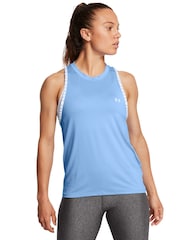 Under Armour Blue Chrome Knockout Novelty Tank - Image 1 of 4
