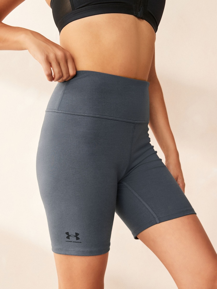 Gris - Under Armour Campus 7 in Shorts - Imagen 1 de 4
