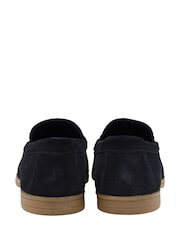 Lotus Blue Suede Loafers - Image 3 of 4