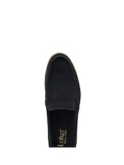 Lotus Blue Suede Loafers - Image 4 of 4