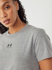 siva - majica s kratkimi rokavi Under Armour Campus Core - Slika 4 iz 6