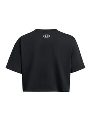 Under Armour Black Boxy Logo Crop T-Shirt - Image 7 of 7
