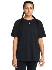 Under Armour Black Campus Oversize T-Shirt - Image 1 of 4
