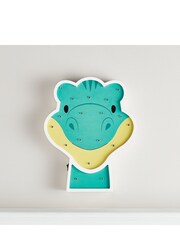 Lights4fun Green Dinosaur Childrens Wall Light - Image 2 of 2