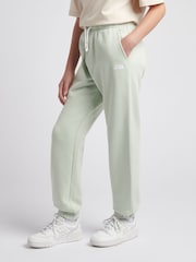 Mátově zelená - New Balance Jogger kalhoty s malým logem vzadu - Obrázek 2 z 8