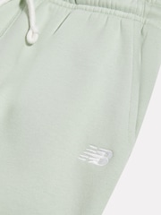 Mátově zelená - New Balance Jogger kalhoty s malým logem vzadu - Obrázek 8 z 8