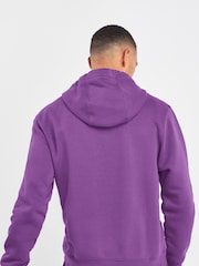 Nike Lilac Purple Club Pullover Hoodie - Image 2 of 3