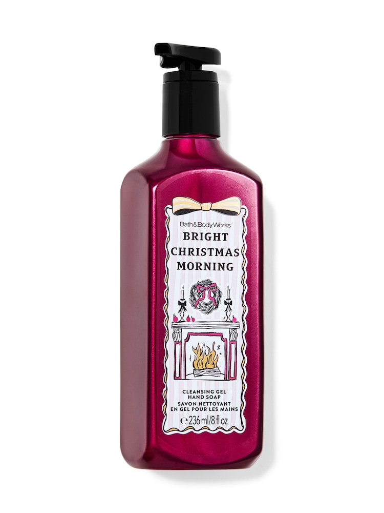 Bath & Body Works Bright Christmas Morning Cleansing Gel Hand Soap 236ml - Image 1 of 2 Bath & Body Works Bright Christmas Morning Cleansing Gel Hand Soap 236ml - Image 1 of 2