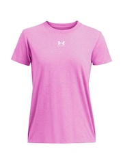 rožnata - majica s kratkimi rokavi Under Armour Campus Core - Slika 3 iz 4