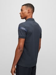 BOSS Blue Paule Polo Shirt - Image 2 of 4