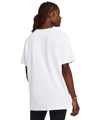 Under Armour White Campus Oversize T-Shirt - Image 2 of 4