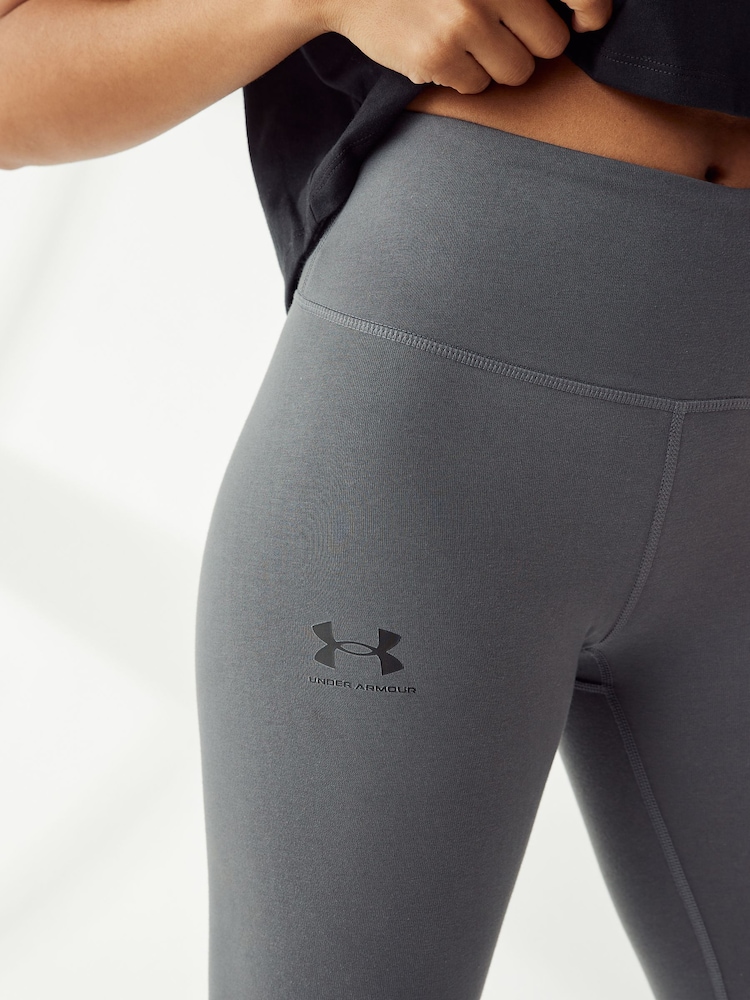 Under Armour Grey Campus Leggings - Image 4 of 6