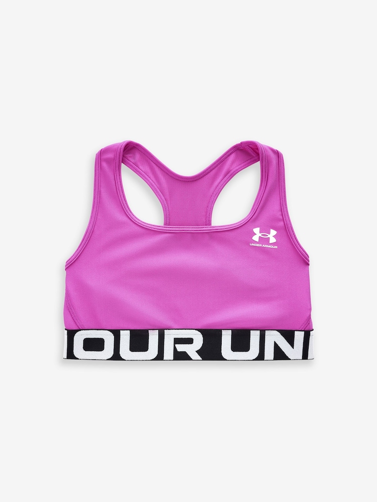 Under Armour Pink HG Mid Bra - Image 4 of 4