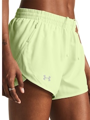 Under Armour Fly By 3 Shorts Green Streaker Tank - Image 4 of 6