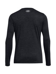 Under Armour Black Tech Crew Twist T-Shirt - Image 4 of 4