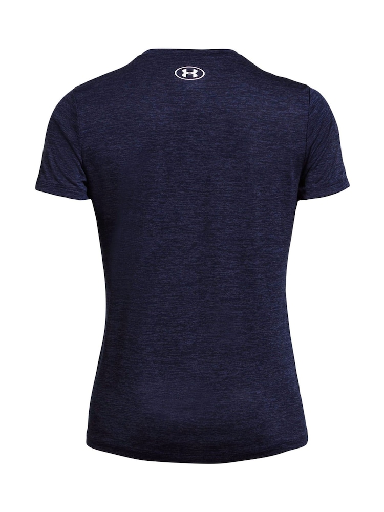 Tünd göy - Under Armour Tech Twist V-yaxalı futbolka - 7şəkildən 7 şəkil