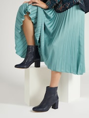 Jones Bootmaker Neptune Leather Heeled Ankle Boots - Image 1 of 5
