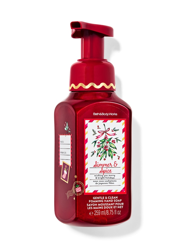 Bath & Body Works Simmer & Spice Gentle & Clean Foaming Hand Soap 259ml - Image 1 of 2 Bath & Body Works Simmer & Spice Gentle & Clean Foaming Hand Soap 259ml - Image 1 of 2