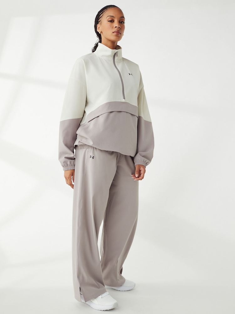 Under Armour Grey Armoursport Wide Leg Trousers - Image 1 of 5