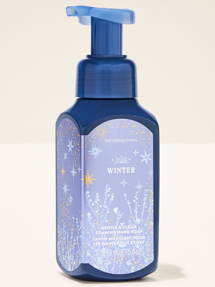 Bath & Body Works Winter Gentle & Clean Foaming Hand Soap 259ml - Image 1 of 2 Bath & Body Works Winter Gentle & Clean Foaming Hand Soap 259ml - Image 1 of 2