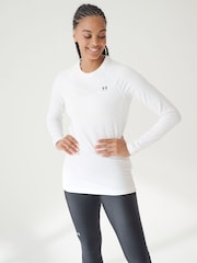 Under Armour White UA CG Authentics Crew Sweatshirt - Image 1 of 5