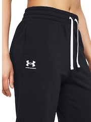 Under Armour Black Rival Terry Joggers - Image 3 of 6