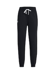 Under Armour Black Rival Terry Joggers - Image 5 of 6